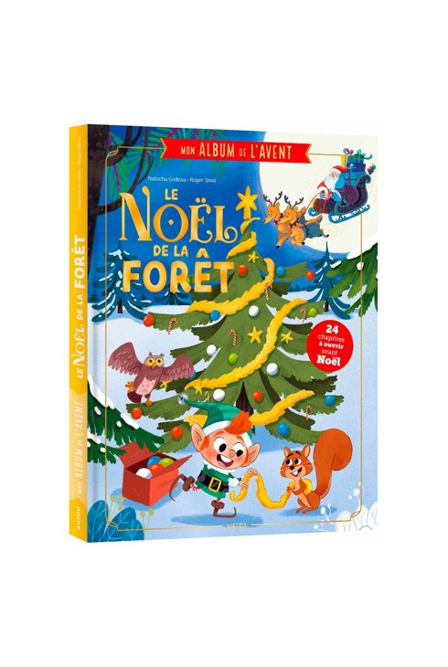 Livre Album de l'Avent, le Noël de la forêt 1