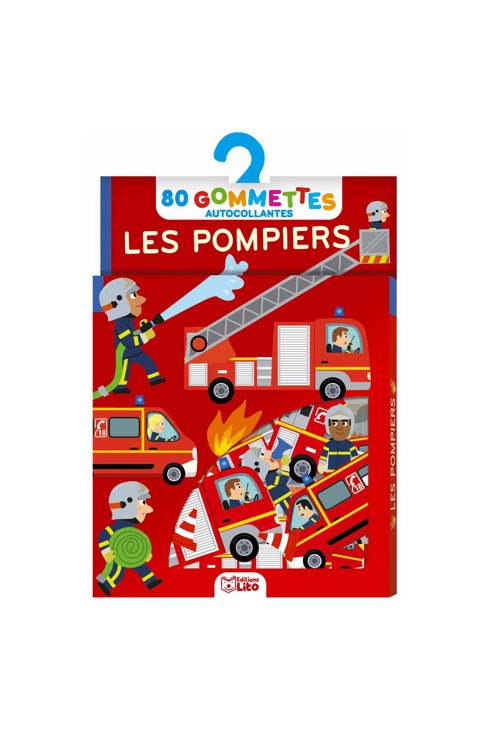 Pochette Les gommettes pompiers 1