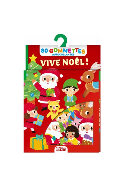 Pochette 80 gommettes Vive Noël 1