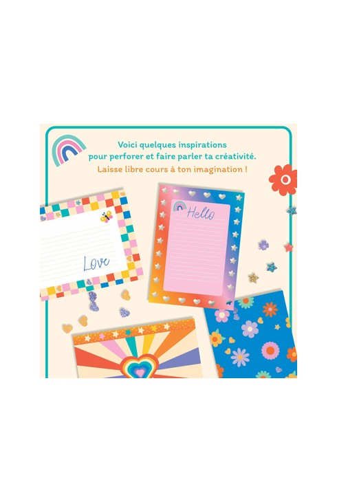 Coffret Mes mini perforatrices, 40 bandelettes à perforer