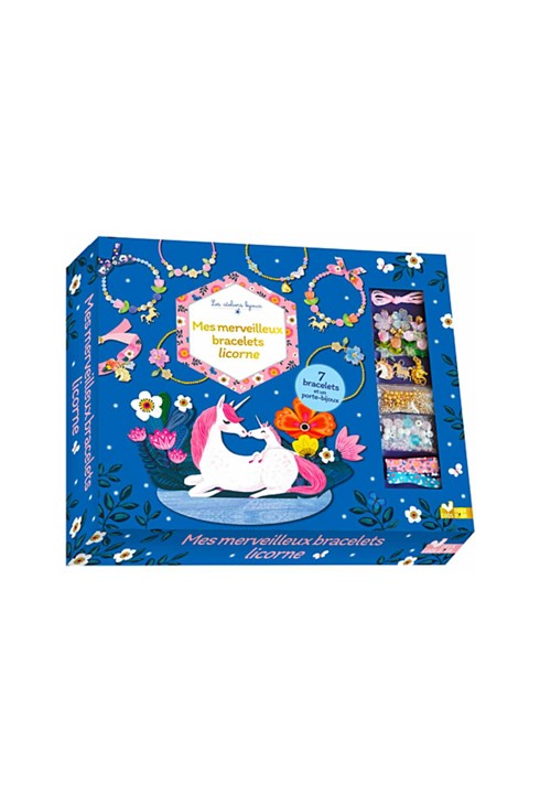 Coffret Mes merveilleux bracelets licornes 1