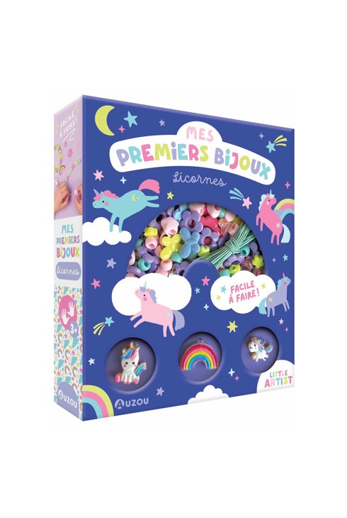 Coffret Mes premiers bijoux Licornes, facile à faire 1