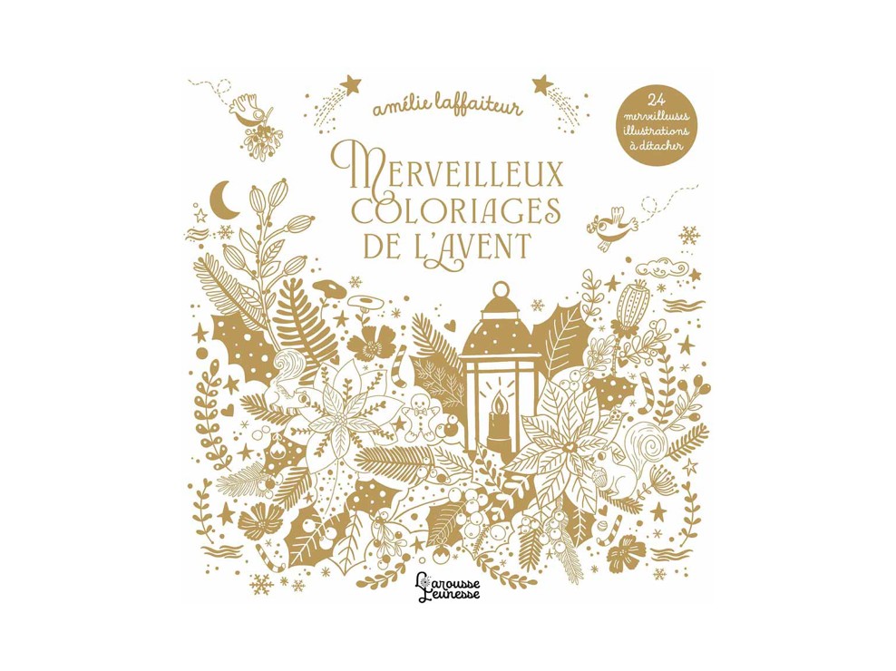 Livre Merveilleux coloriages de l' Avent 1
