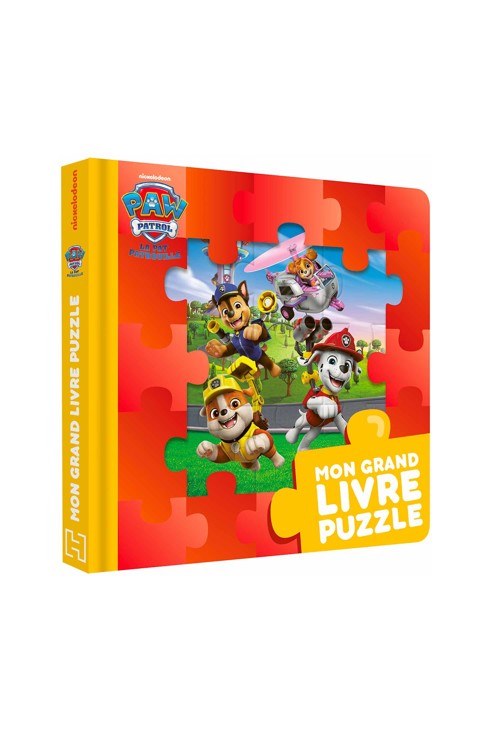 Livre Mon grand livre 5 puzzles Pat' Patrouille de 12 pièces 1