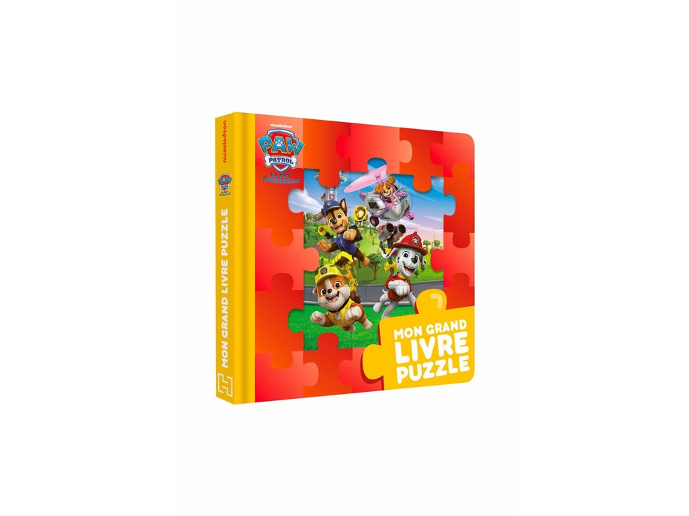 Livre Mon grand livre 5 puzzles Pat' Patrouille de 12 pièces 1