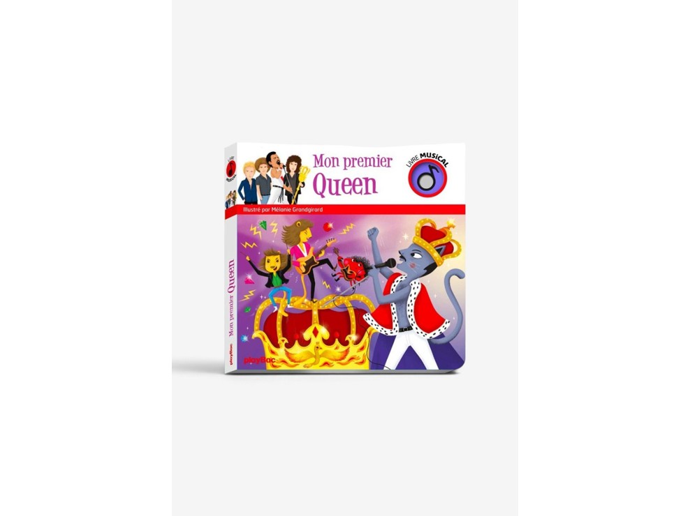Livre musical mon premier Queen 1