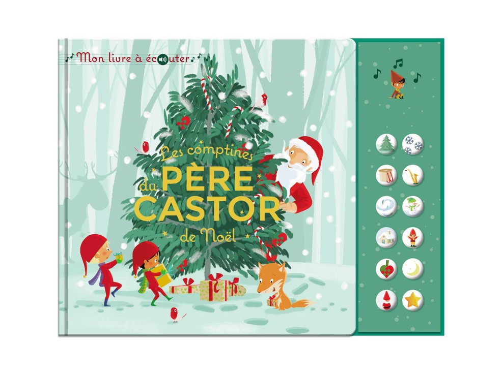 Livre sonore Comptines de Noël Père Castor 1