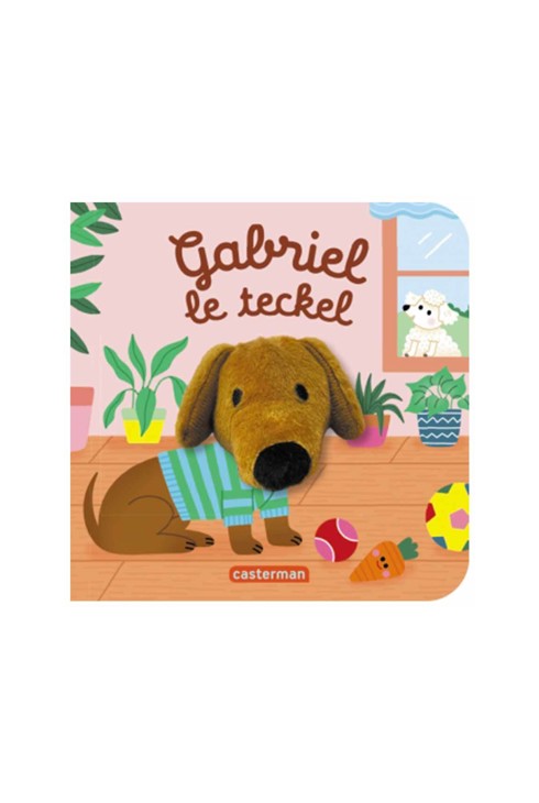 Livre Marionnette Gabriel le teckel 1