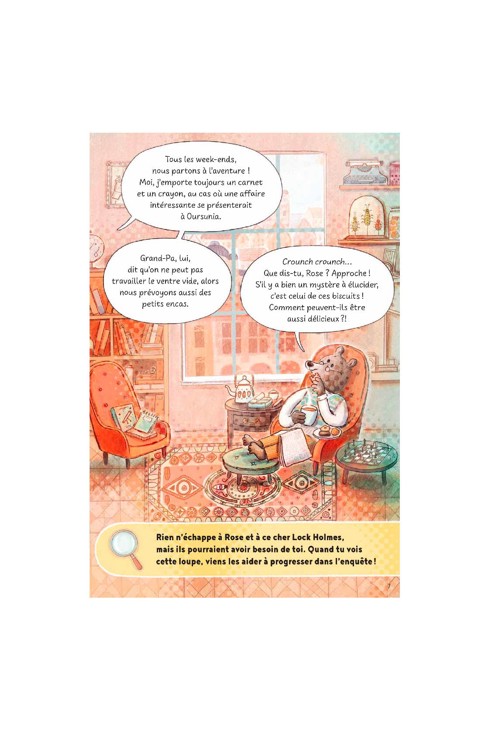 Livre Une aventure de Rose et Lock Holmes, T01 Le mystère de la fleur centenaire