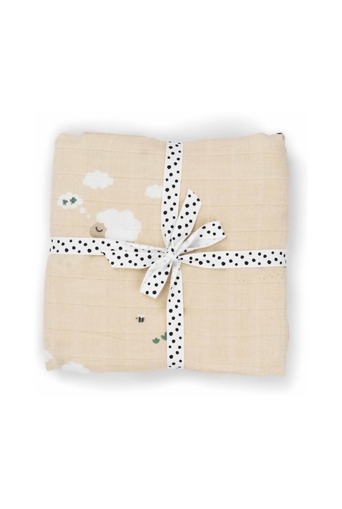 1 Maxi lange beige Oekotex 1