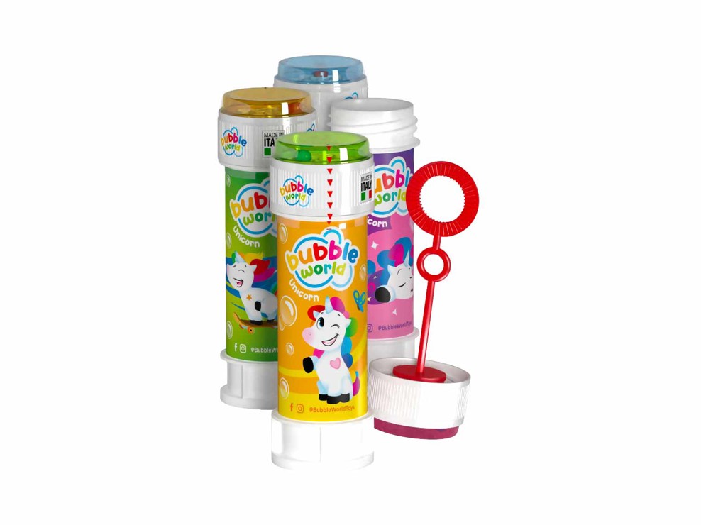 Tube à bulles licornes 1