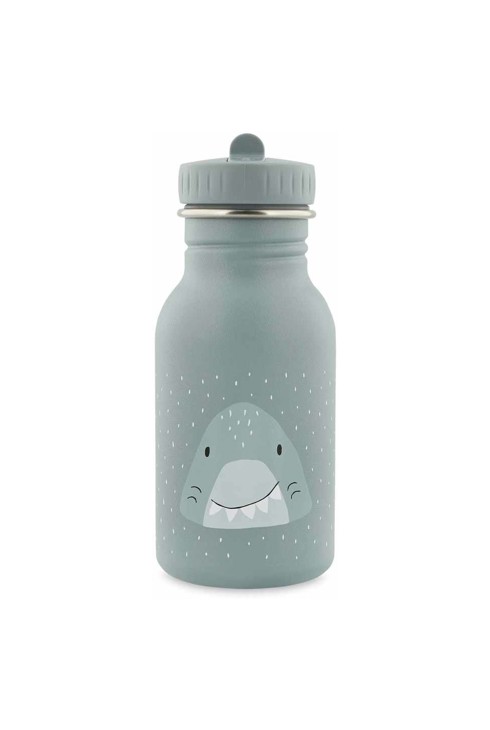 Gourde 350ml inox bleu gris requin 1