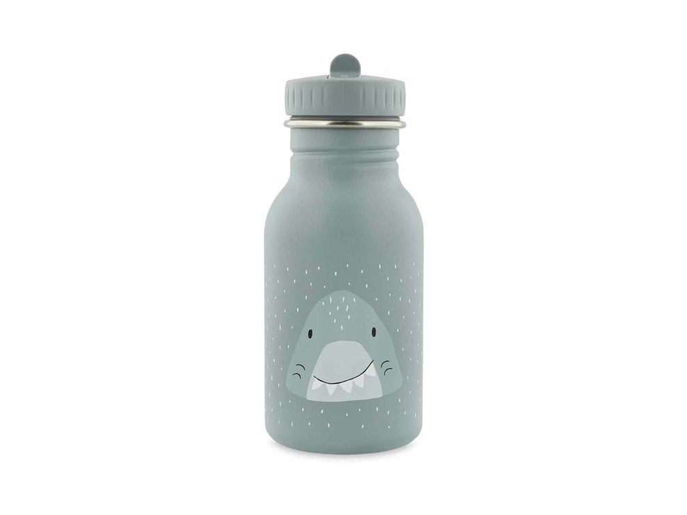 Gourde 350ml inox bleu gris requin 1