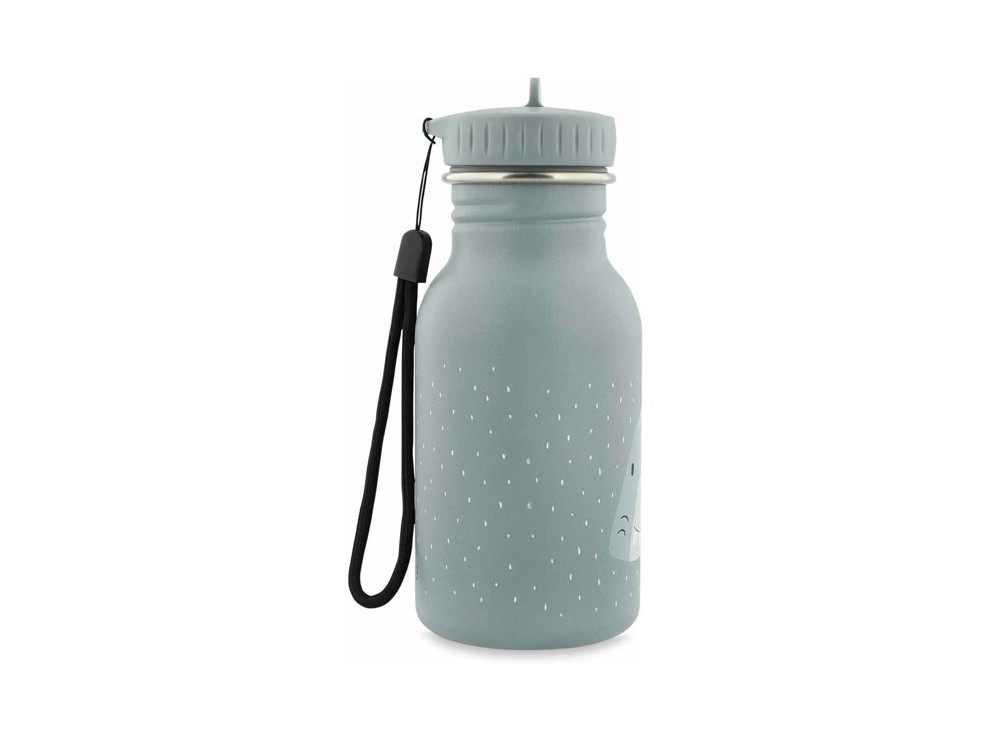 Gourde 350ml inox bleu gris requin 2