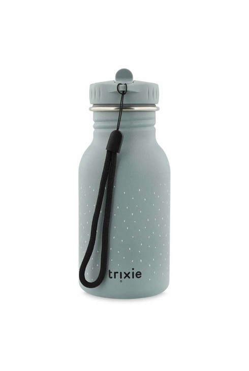 Gourde 350ml inox bleu gris requin