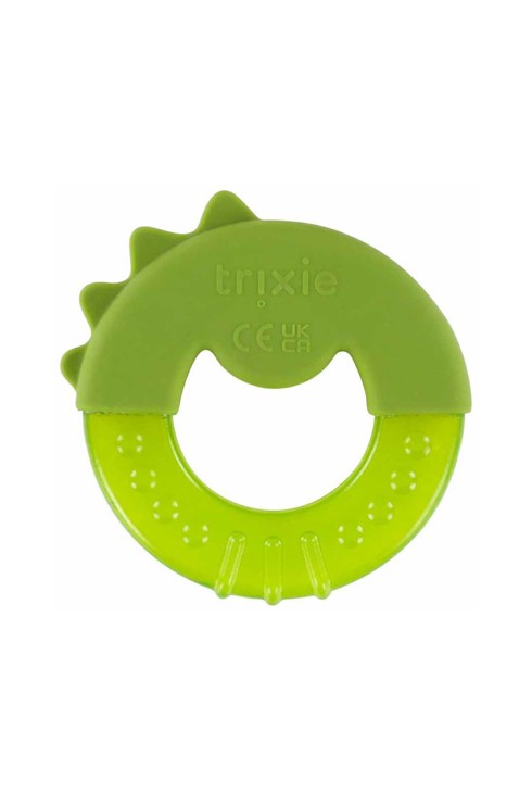 Hochet de dentition réfrigérant Dino vert 2