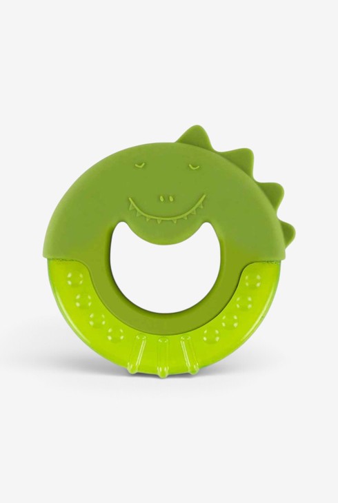 Hochet de dentition réfrigérant Dino vert 1