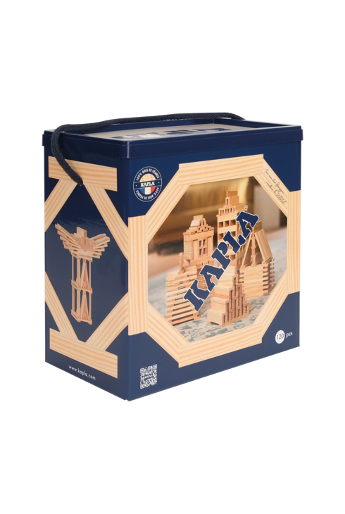 Baril 120 pièces nature Kapla 1