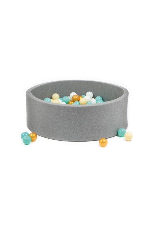 Piscine à balles en mousse et 100 balles LUDI 1