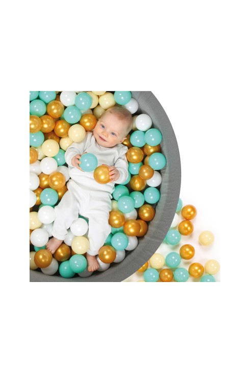 Piscine à balles en mousse et 100 balles LUDI