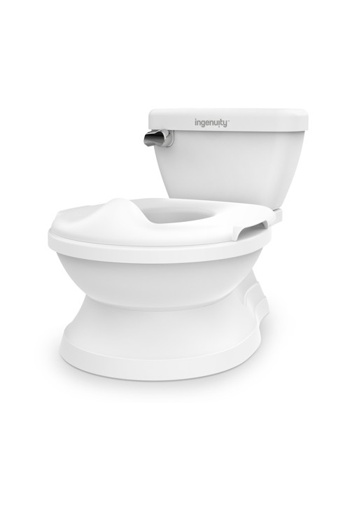Pot et mini-toilettes avec réducteur blanc 2