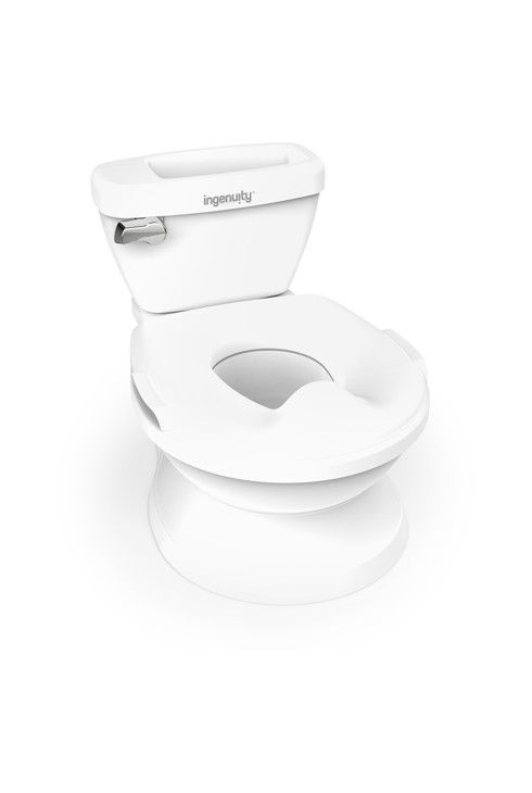 Pot et mini-toilettes avec réducteur blanc 1