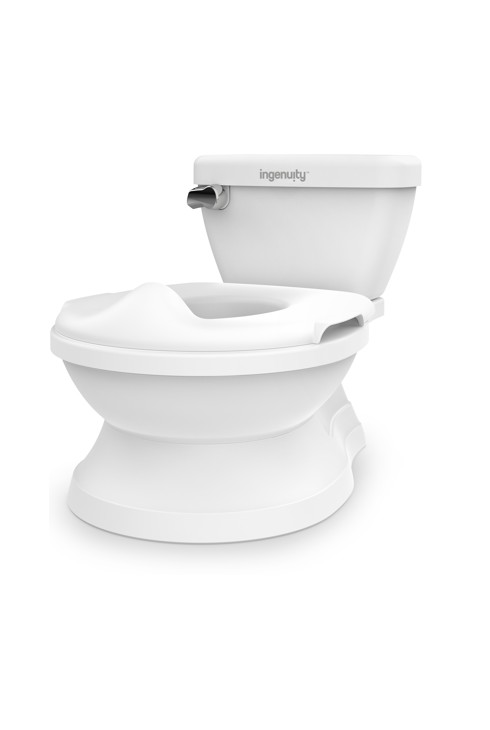 Pot et mini-toilettes avec réducteur blanc 2