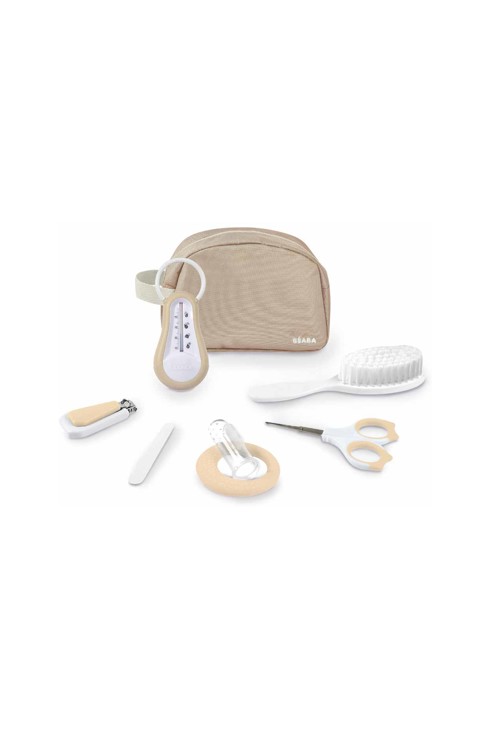 Trousse de toilette nomade argile 7 accessoires 1