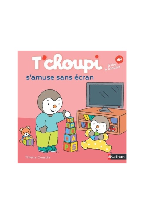 Livre sonore T'choupi s'amuse sans écran 1