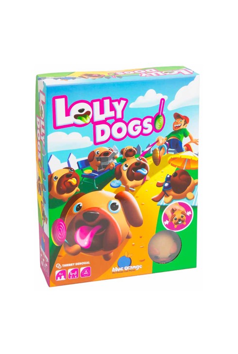 Jeu de mémory Lolly Dogs Blue Orange 1