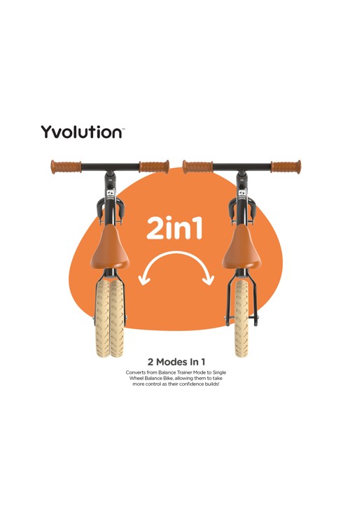 Draisienne Yvelo Junior Air Noir Yvolution 2