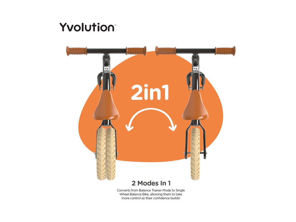 Draisienne Yvelo Junior Air Noir Yvolution 2