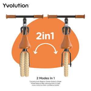 Draisienne Yvelo Junior Air Noir Yvolution