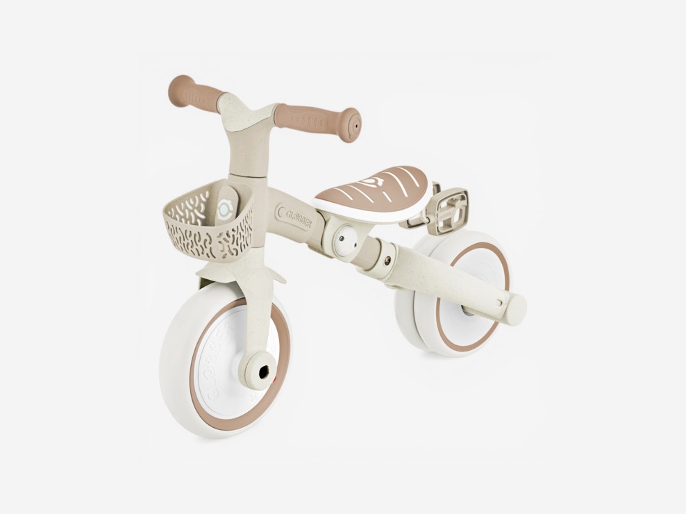 Tricycle évolutif 3 en 1 Plus Coconut Beige Globber 1