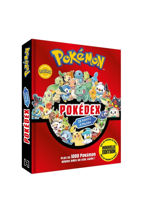 POKEMON Pokedex de Kanto à Paldea, Pokedex intégral, Hachette Jeunesse 1
