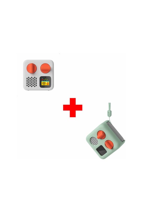 Bundle Conteuse Yoto mini + Pochette Yoto mini vert d'eau 1