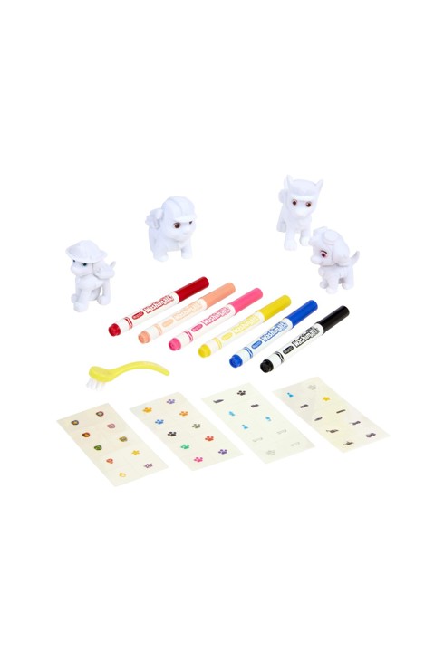 Mes 4 animaux à colorier Washimals Pat' Patrouille Crayola