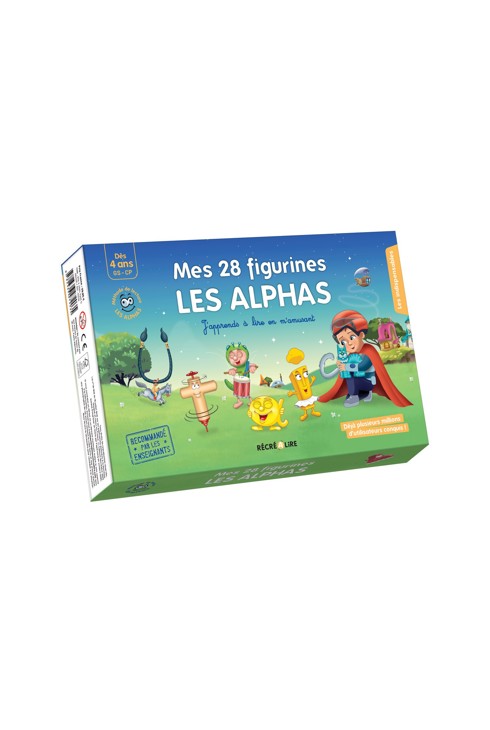 Coffret Mes 28 figurines Les Alphas 1