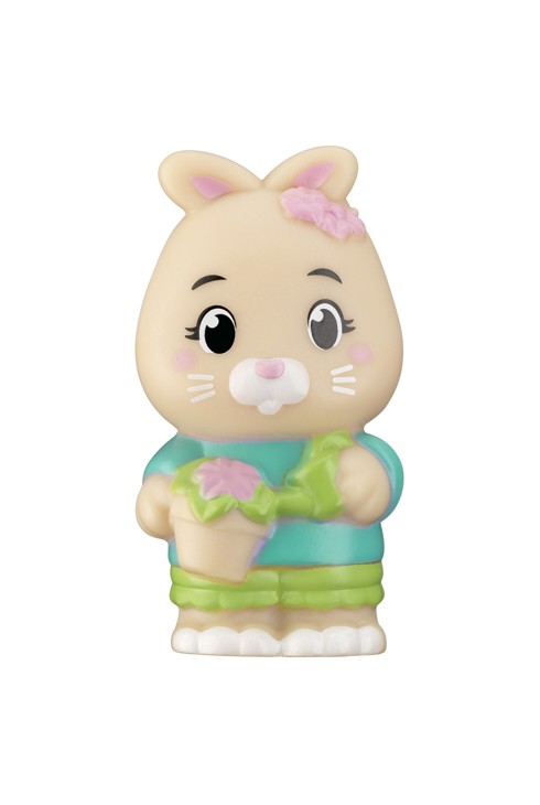 Set 4 personnages Famille Lapin 2