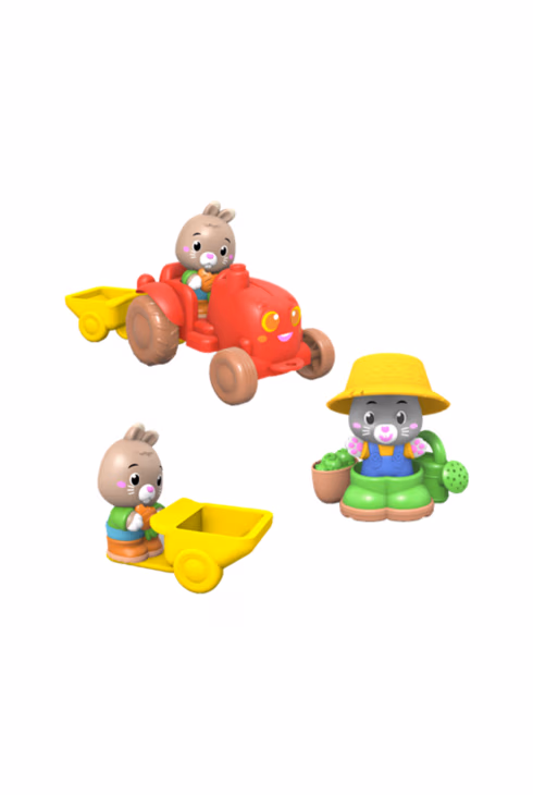 Set jardin Klorofil, tracteur, brouette et 1 personnage 2