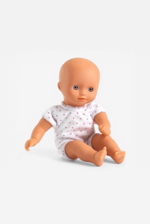 Mini Poupon poméa 20 cm dans son couffin 2