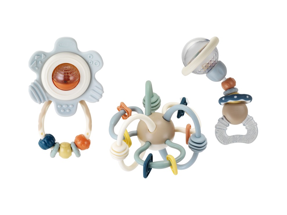 Coffret de 3 hochets Infantino 1