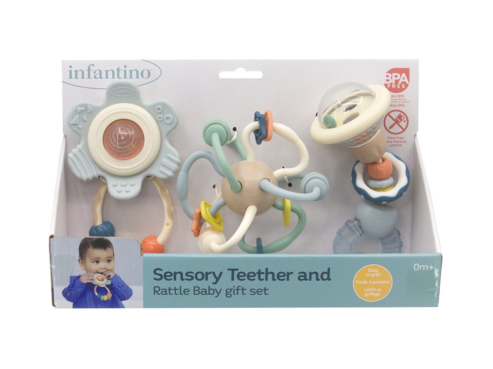 Coffret de 3 hochets Infantino 2