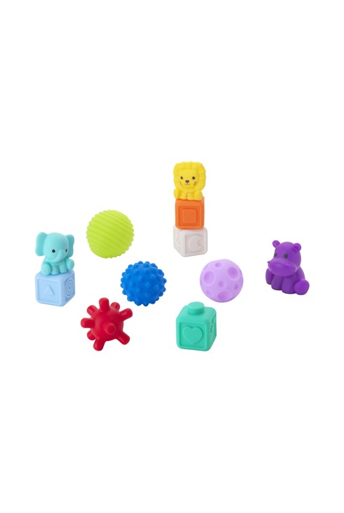 Coffret balles, cubes et animaux sensoriels Infantino Exclusivité 2