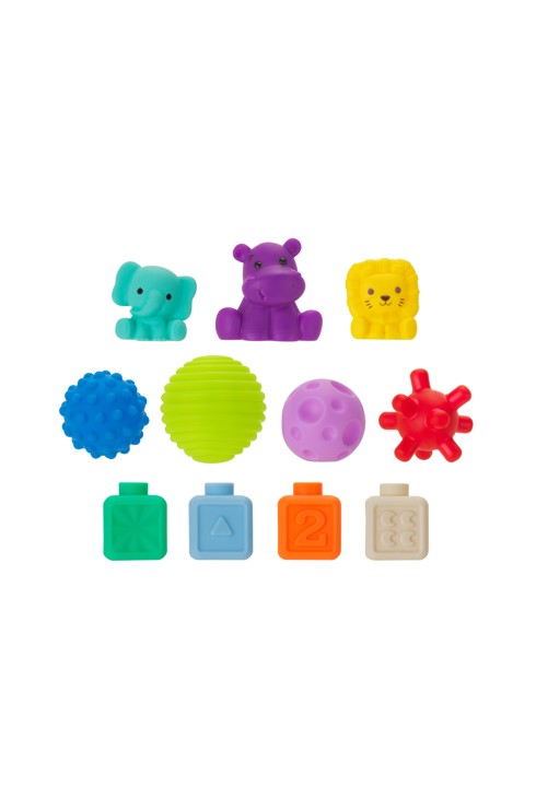 Coffret balles, cubes et animaux sensoriels Infantino Exclusivité 1