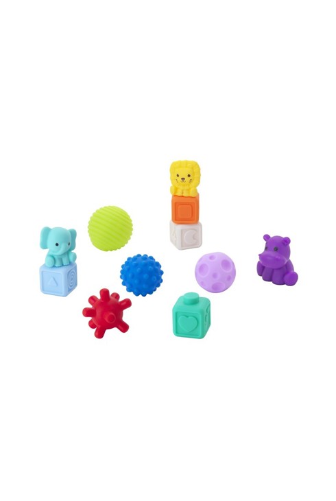 Coffret balles, cubes et animaux sensoriels Infantino Exclusivité 2
