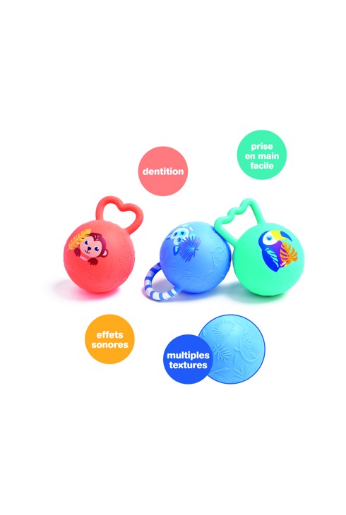 Balle hochet souple, Ludi 1