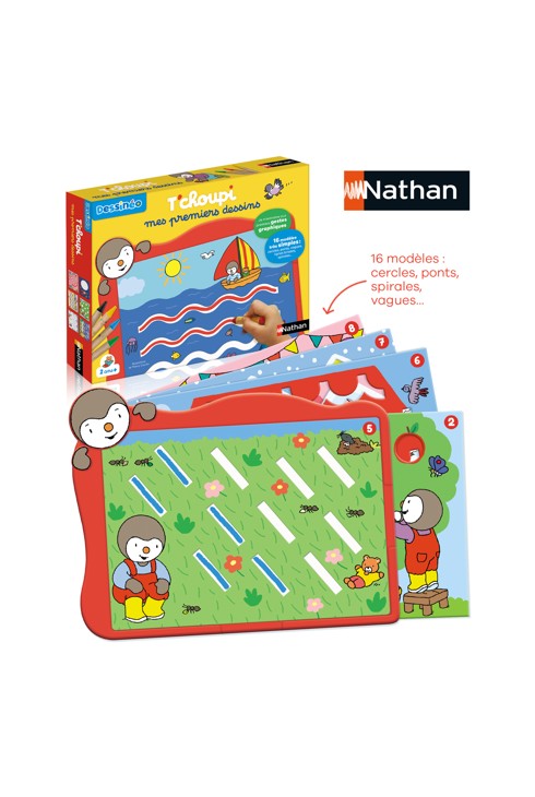 T'choupi Mes premiers dessins, Nathan 1