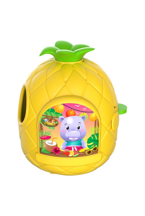 Playset ananas et hippopotame pocket Klorofil 2