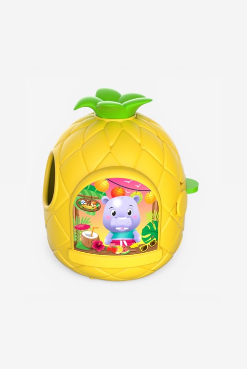 Playset ananas et hippopotame pocket Klorofil 2